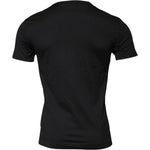 Dolce & Gabbana Black Cotton Crew Neck Short Sleeves T-shirt TSH87690-44