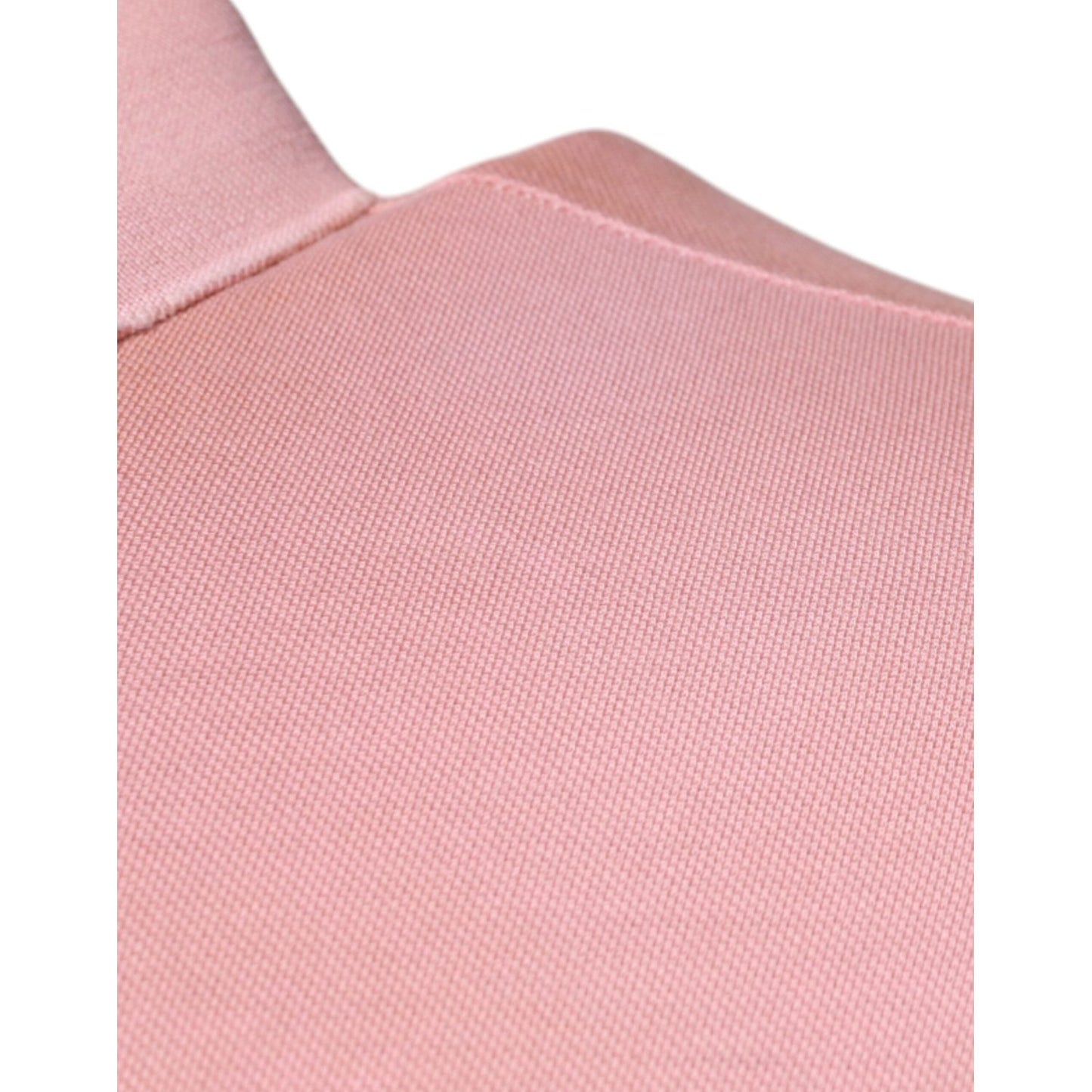 Dolce & Gabbana Pink Crown Collared Short Sleeve Polo T-shirt TSH87701-48