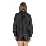 Jacqueline De Yong Black Polyester Blouse