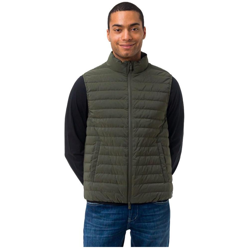 People Of Shibuya Green Polyester Vest PE-14548-IT46 | S