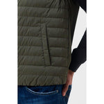 People Of Shibuya Green Polyester Vest PE-14548-IT46 | S