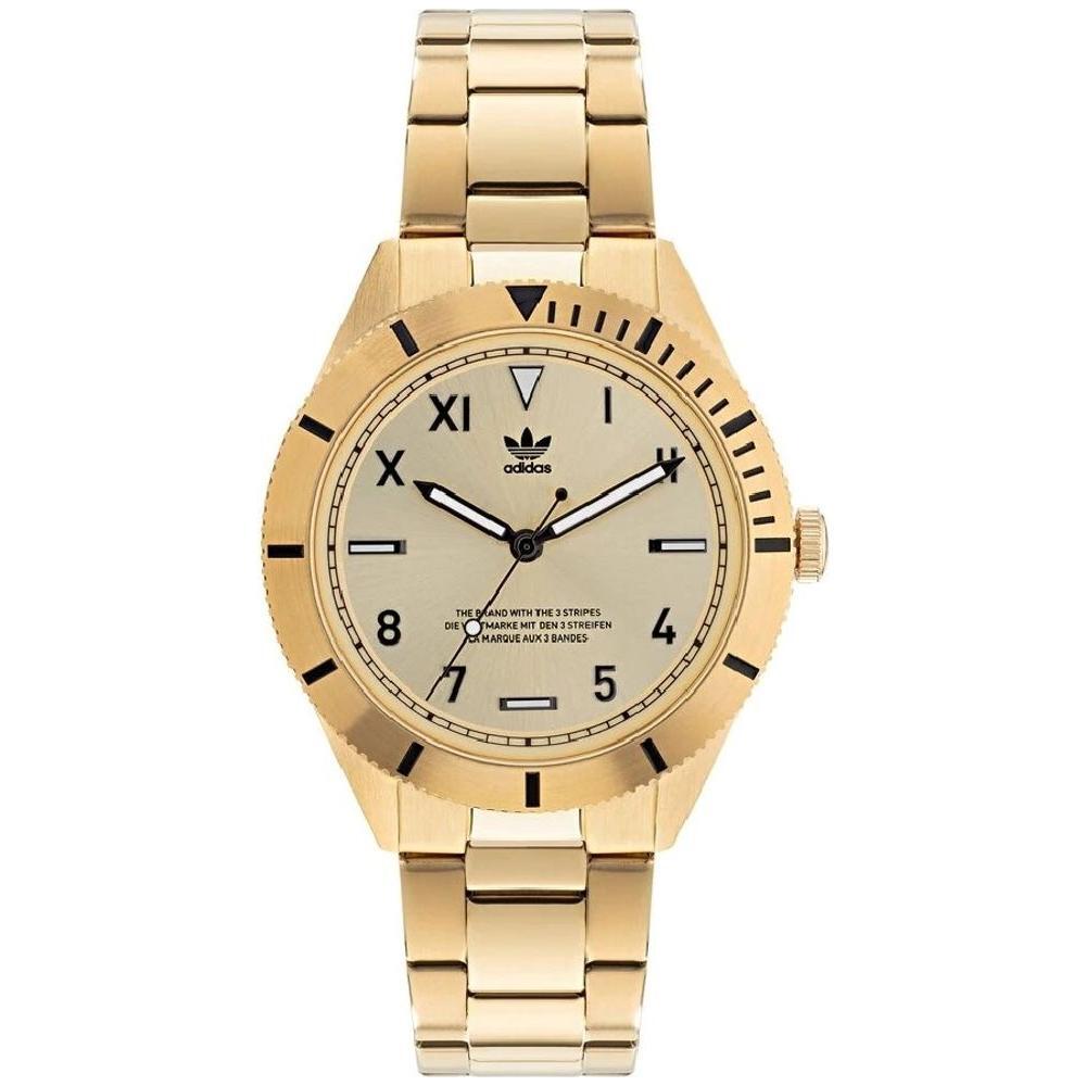Adidas Gold Stainless Steel Bracelet Watch