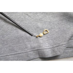 Dolce & Gabbana Gray Cotton Embellished Crew Neck T-shirt TSH84631-XS