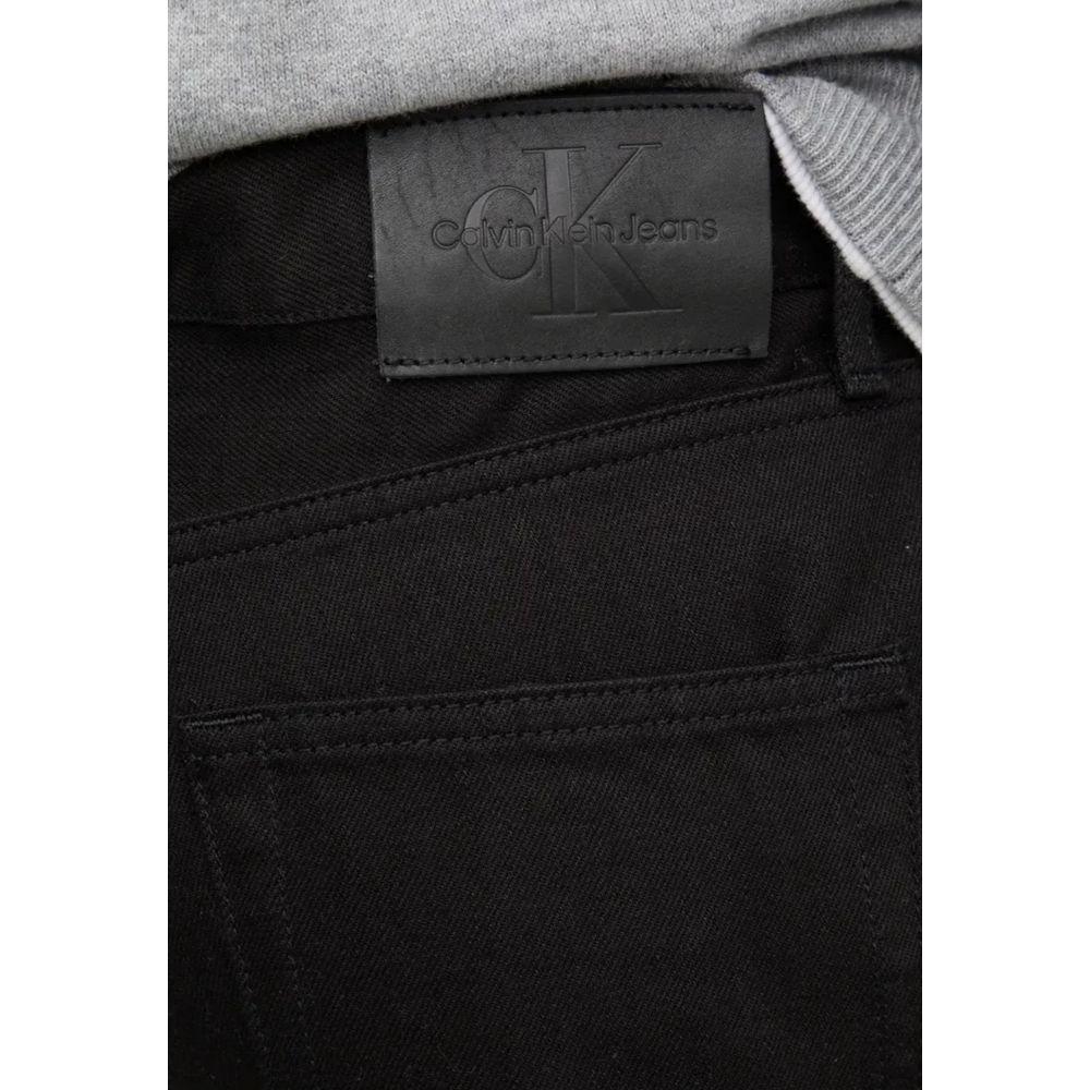 Calvin Klein Jeans Black Cotton Relaxed Fit Jean CA-16498000009-W31 | L32