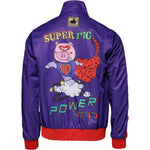 Dolce & Gabbana Purple Year Of The Pig Full Zip Bomber Sweater TSH878560-54