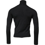 Dolce & Gabbana Black Wool Turtleneck Pullover Sweater TSH878525-44