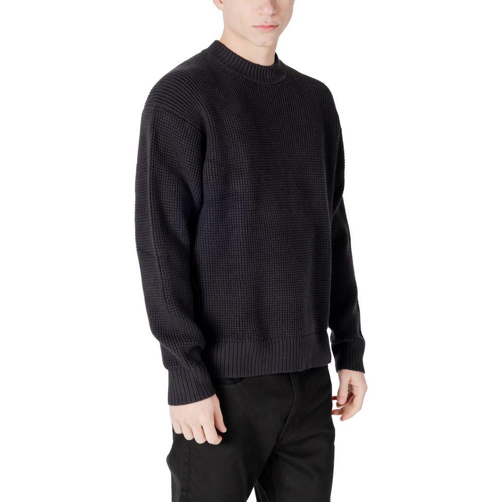 Calvin Klein Jeans Black Organic Cotton Sweater CA-16499900009-IT46 | M