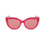 Ferragamo Red Acetate Sunglasses