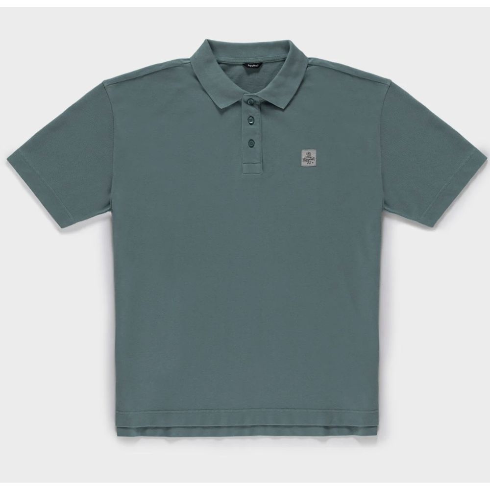 Refrigiwear Green Cotton Polo Shirt