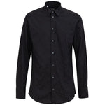 Dolce & Gabbana Black Cotton Shirt DO-8333676-IT39 | M