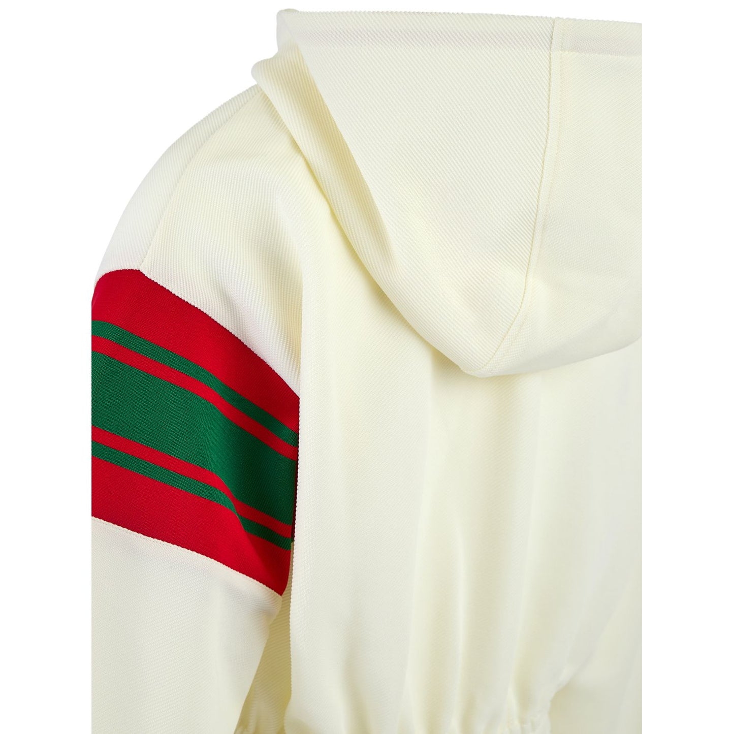 Gucci Cream Polyester Hooded Logo Sweatsuit Gucci