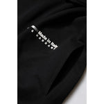 Dolce & Gabbana Black Cotton Logo Knitted Pullover Sweater