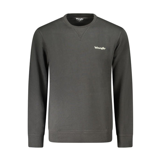 Wrangler Black Cotton Men Sweater