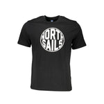 North Sails Black Cotton T-Shirt NO-27255-S