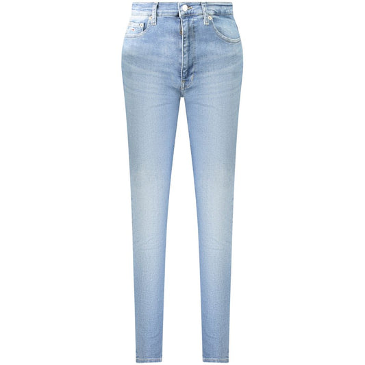 Tommy Hilfiger Blue Cotton Women Jeans