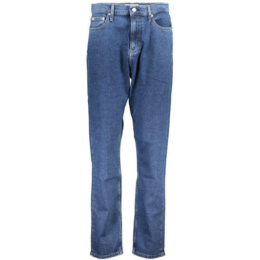 Calvin Klein Blue Cotton Women's Jean