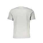 North Sails Gray Cotton T-Shirt NO-27308-S