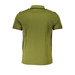Harmont & Blaine Sharp Green Contrast Polo Shirt HA-28221-S