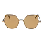 Yohji Yamamoto Gold Unisex Sunglasses YO-1058023