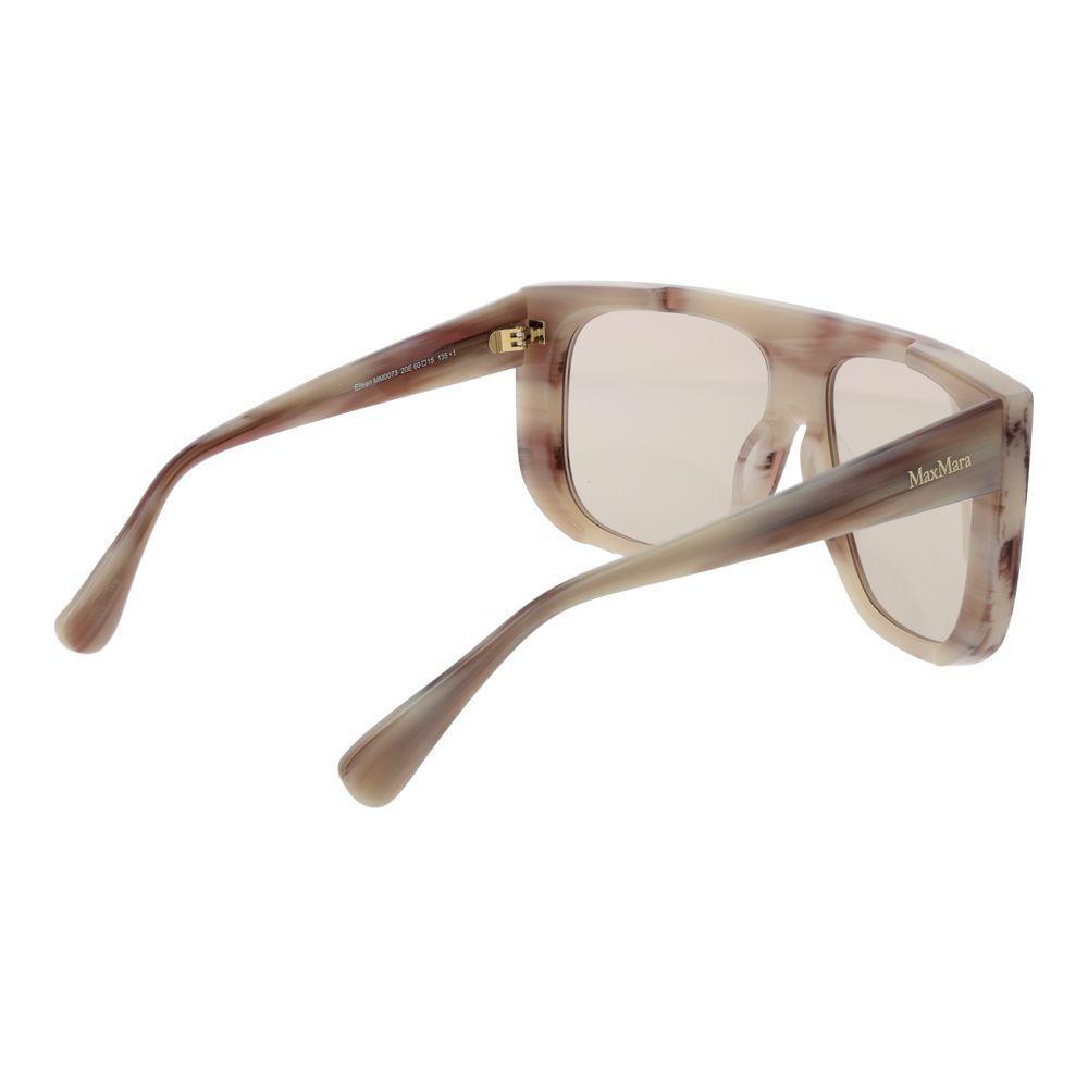 Max Mara Cream Women Sunglass