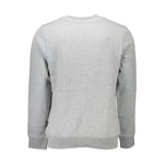 Napapijri Gray Cotton Men Sweater NA-8628-XXL