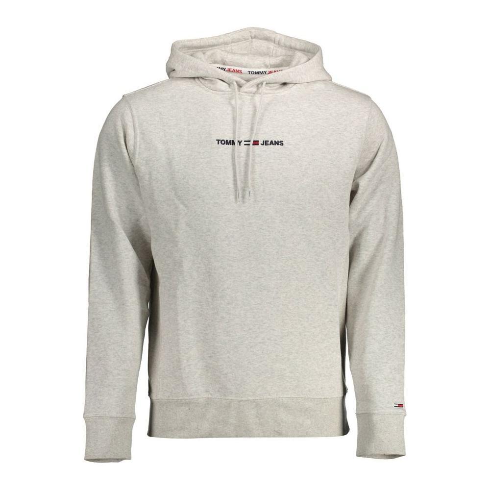 Tommy Hilfiger Gray Cotton Men Sweater TO-14629-XXL