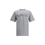 Amiri Logoed T-Shirt AM-AMJYTE1214GREY-S