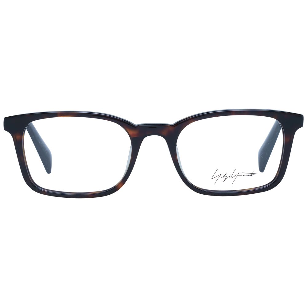 Yohji Yamamoto Brown Unisex Glasses Frame