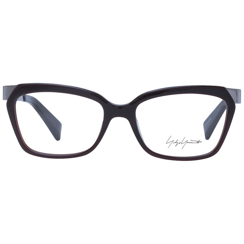 Yohji Yamamoto Brown Unisex Glasses Frame