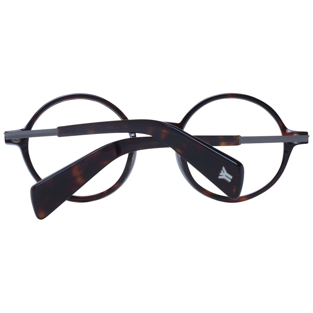 Yohji Yamamoto Brown Unisex Glasses Frame