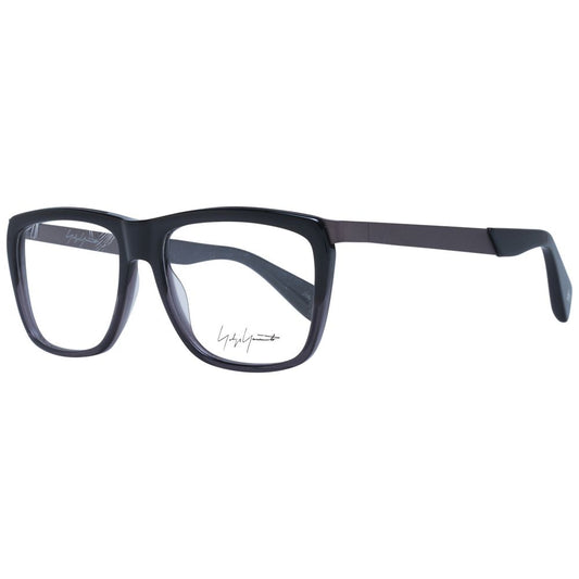 Yohji Yamamoto Black Unisex Glasses Frame