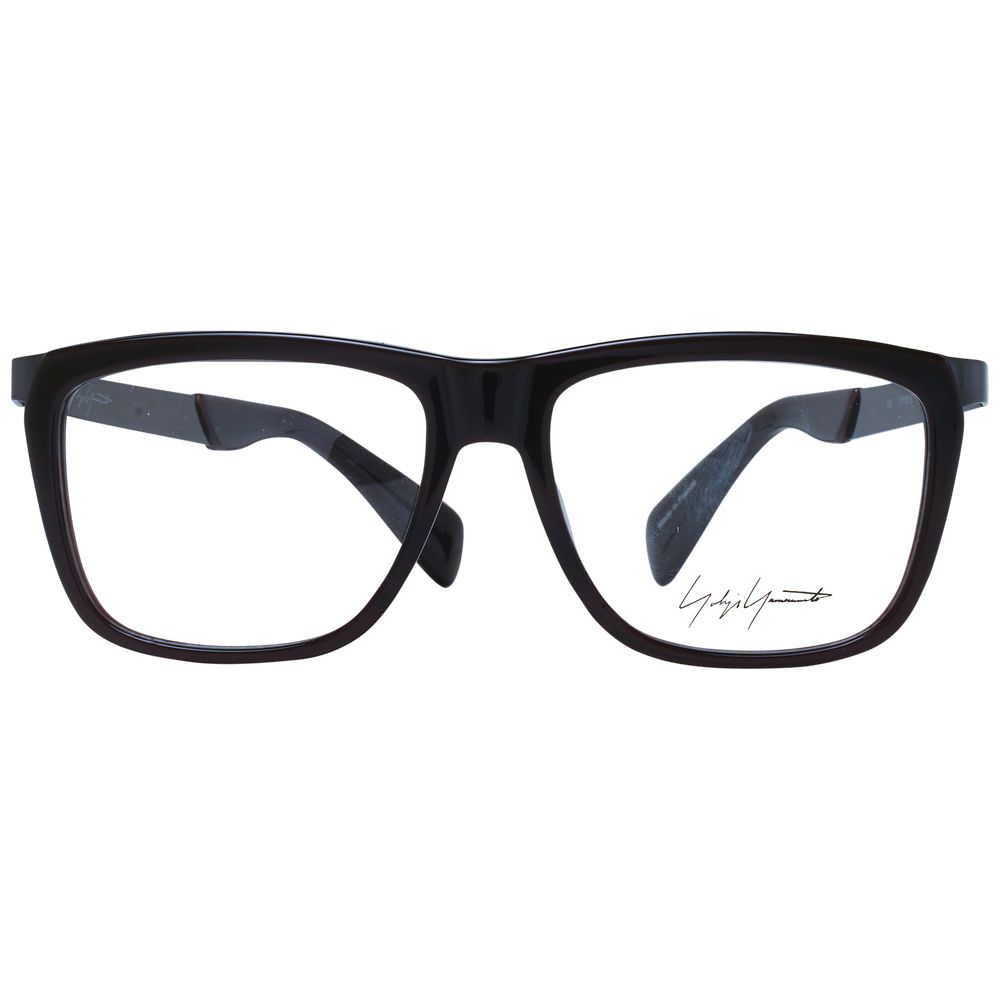 Yohji Yamamoto Brown Unisex Glasses Frame