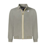 K-WAY Green Cotton Men Sweater KW-38796-S