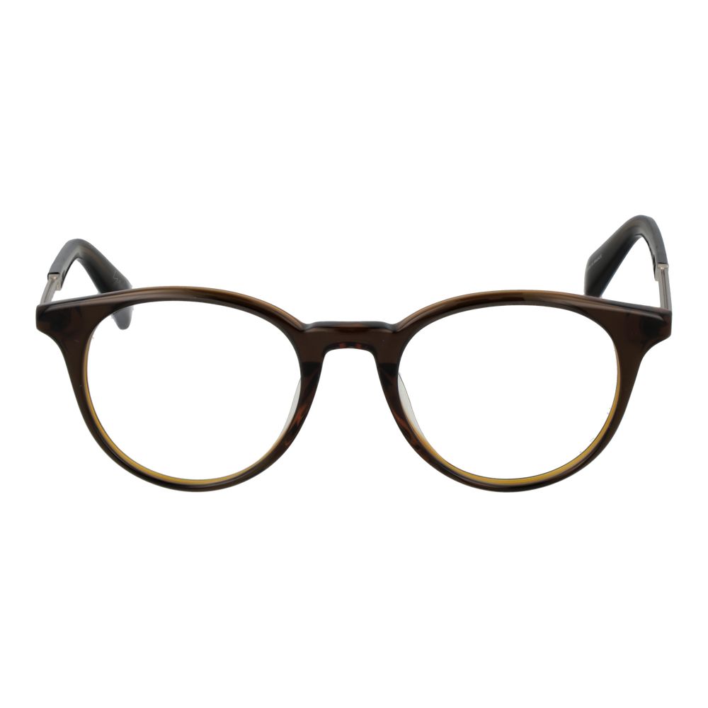 Yohji Yamamoto Brown Men Glasses Frame