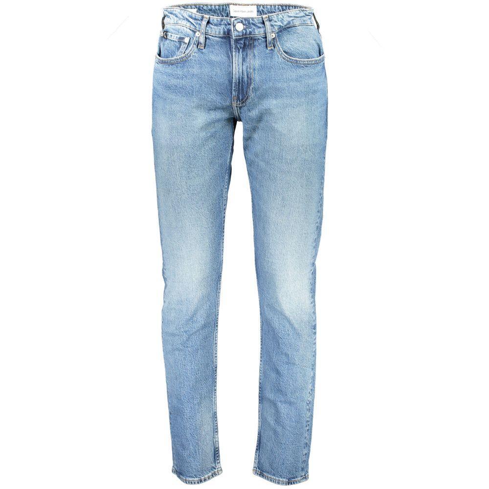 Calvin Klein Blue Cotton Jeans & Pant CA-22650-W34 | L32