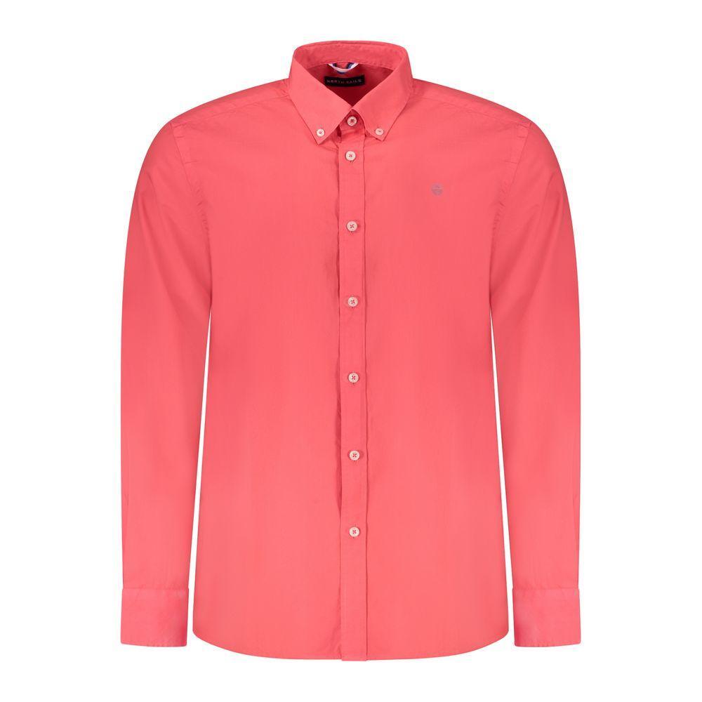 North Sails Red Cotton Shirt NO-38866-M