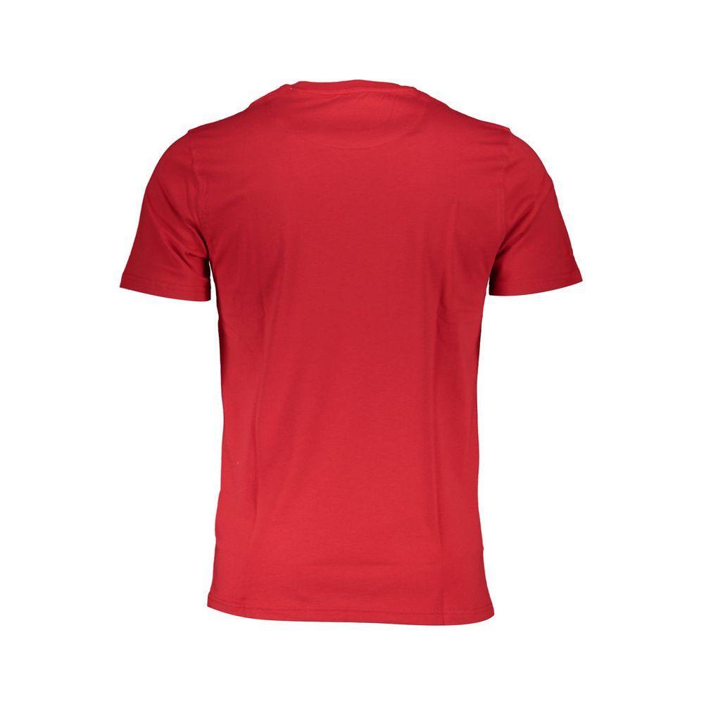 Harmont & Blaine Red Cotton T-Shirt HA-18522-M