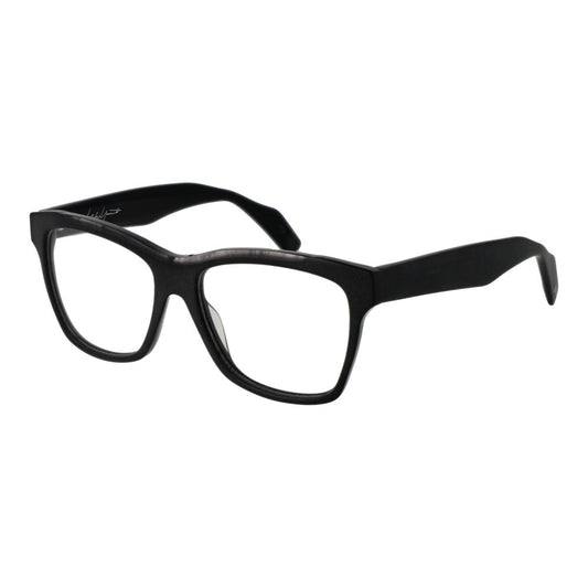 Yohji Yamamoto Black Unisex Glasses Frame