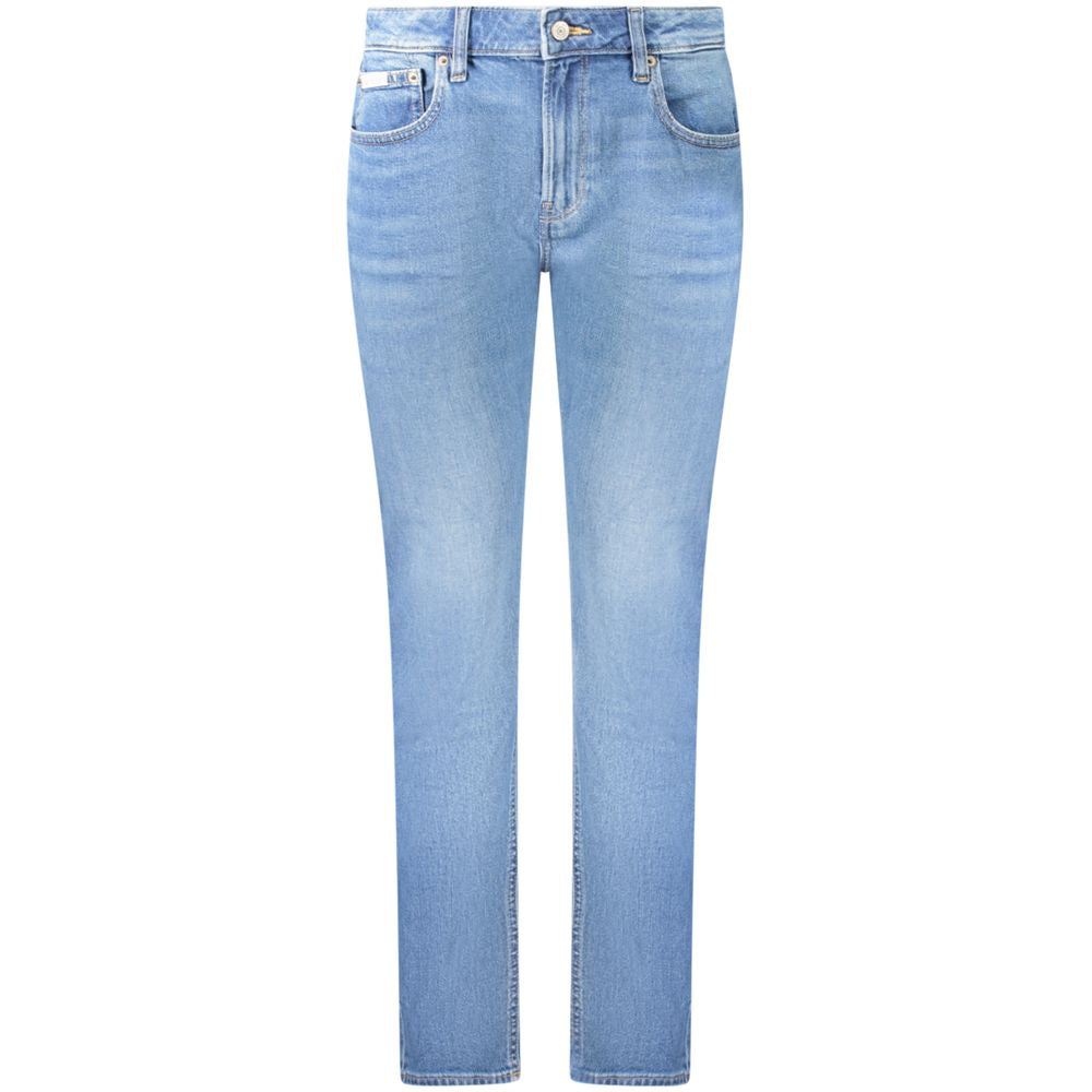 Calvin Klein Blue Cotton Jeans & Pant CA-39022-W26