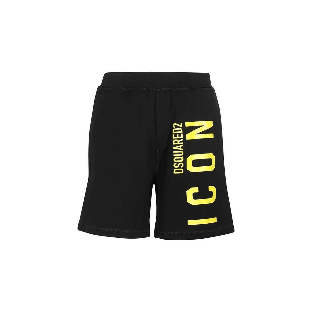 Dsquared² Black Cotton Shorts