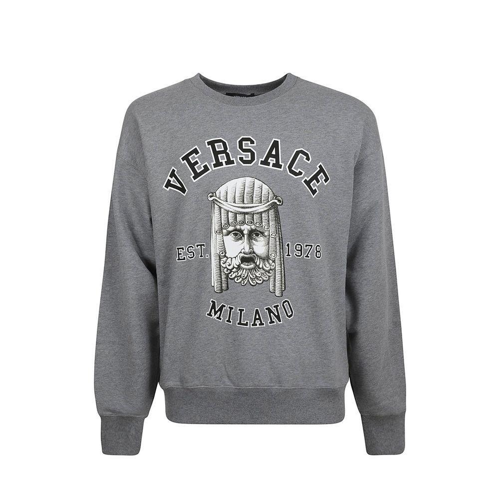 Versace Cotton Crewneck Sweatshirt VE-8736624836820-L