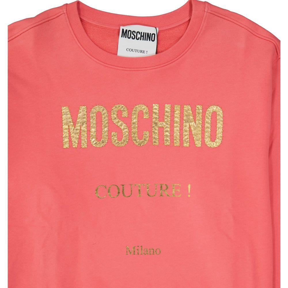 Moschino Couture Cotton Logo Sweatshirt MO-8736517521620-IT52 | XL