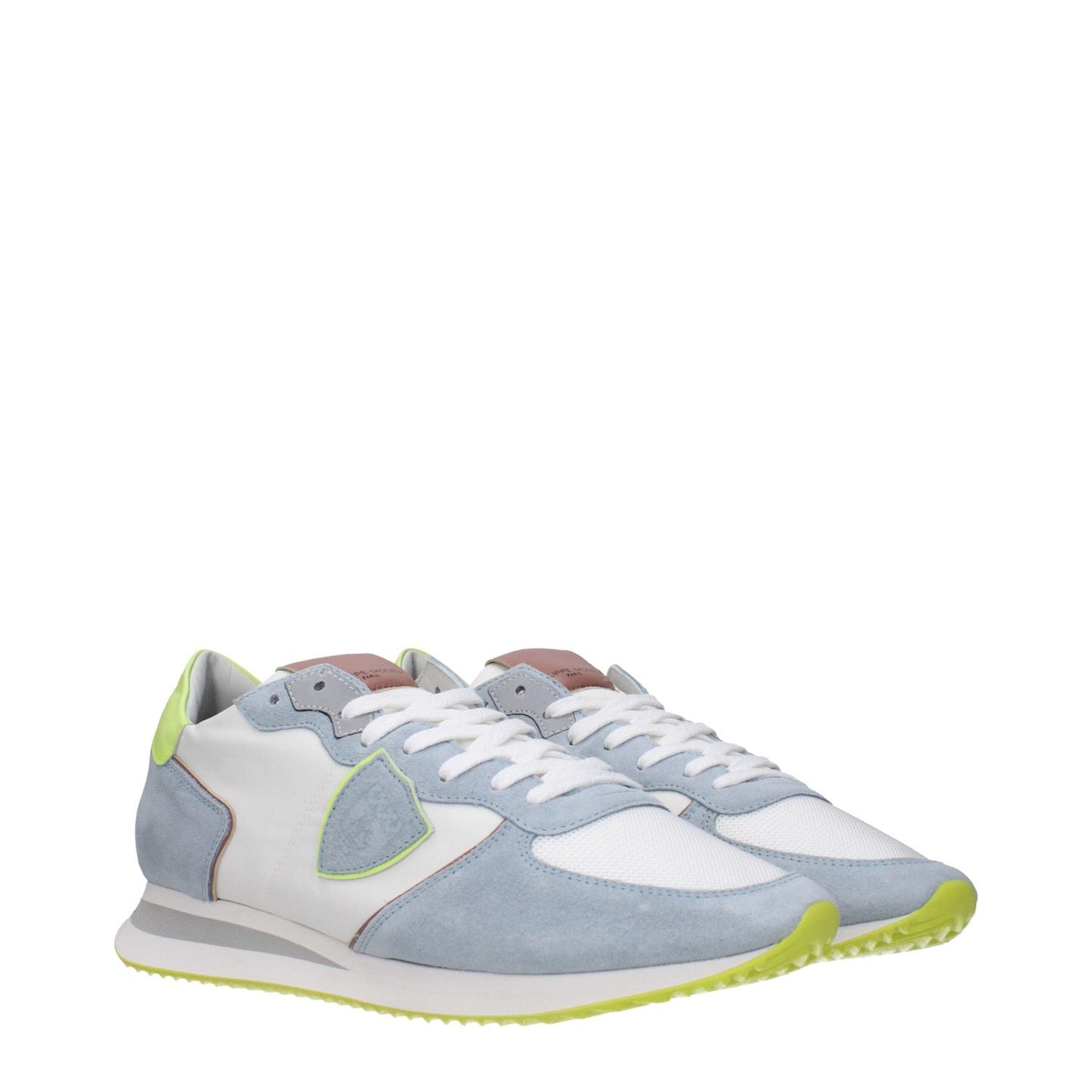Philippe Model White Fabric Low Tops PH-15086918467849-EU42/US9