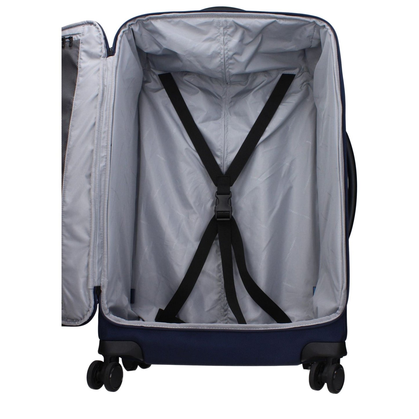 Piquadro Blue Fabric Luggage And Travel
