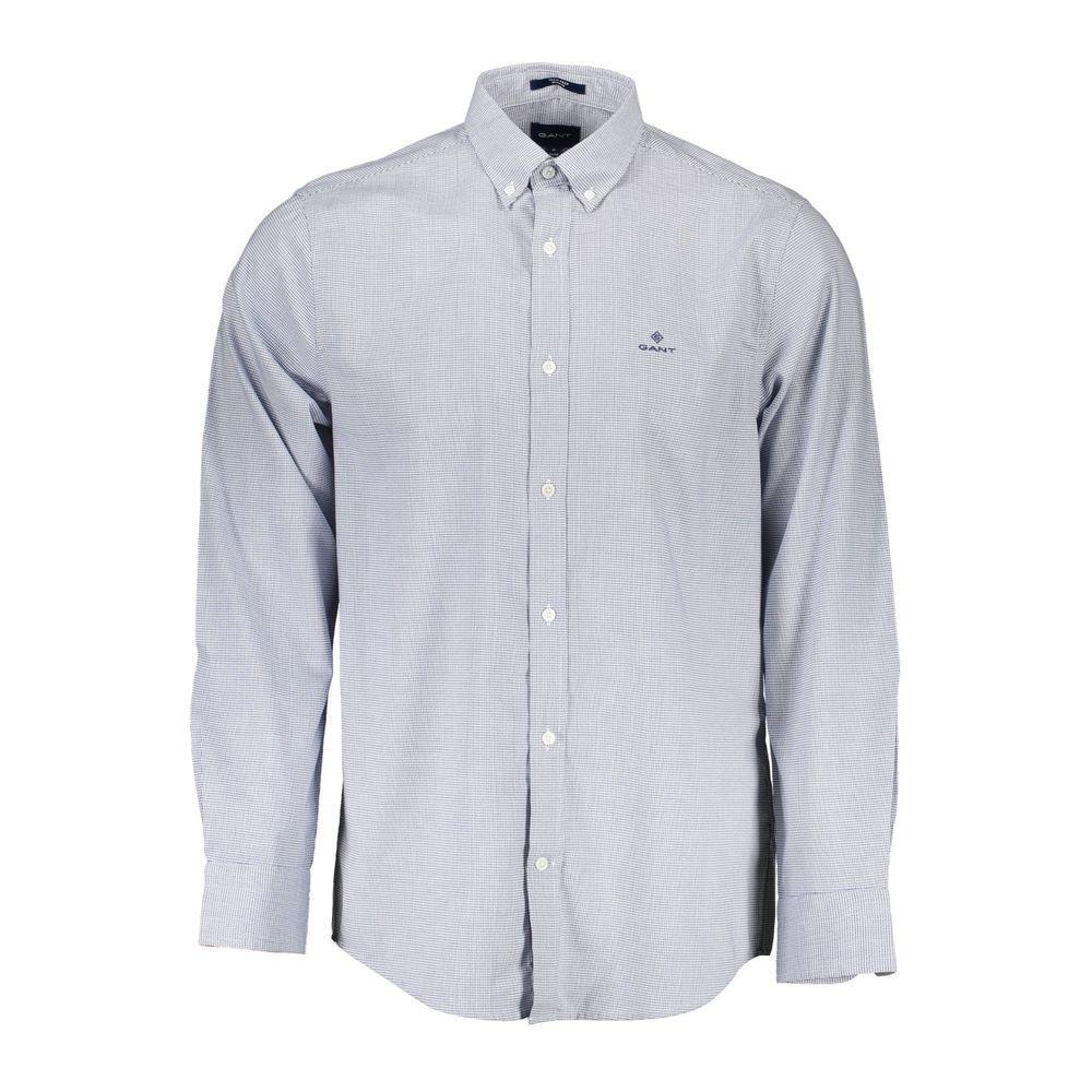 Gant Blue Cotton Shirt GA-14158-S