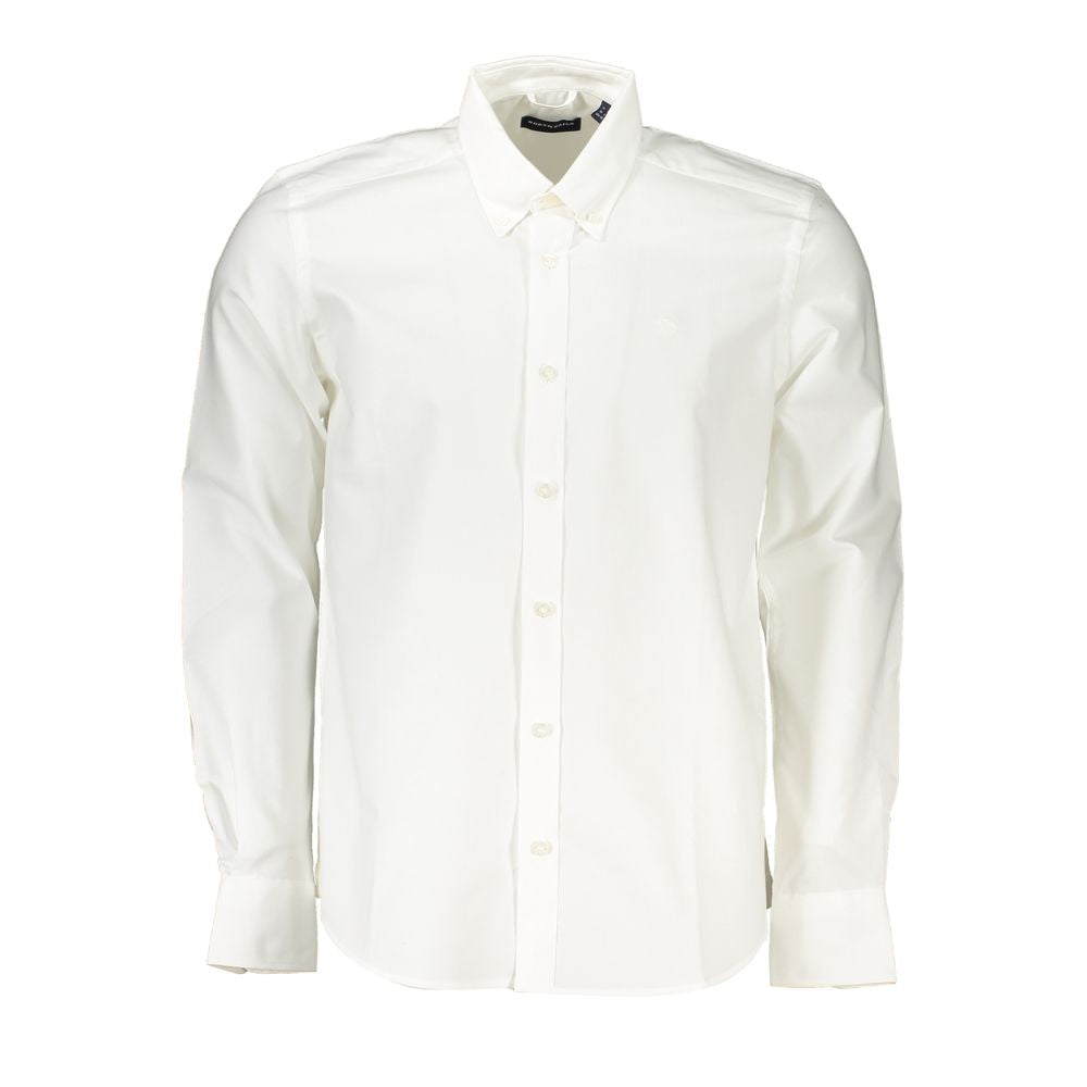 North Sails White Cotton Shirt NO-23648-S
