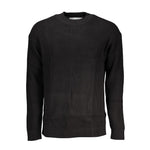 Calvin Klein Black Cotton Sweater CA-25449-M