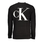 Calvin Klein Black Cotton Sweater CA-25449-M