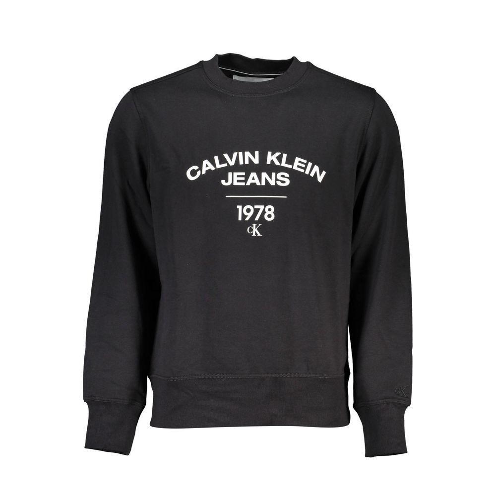 Calvin Klein Black Cotton Sweater CA-26297-M