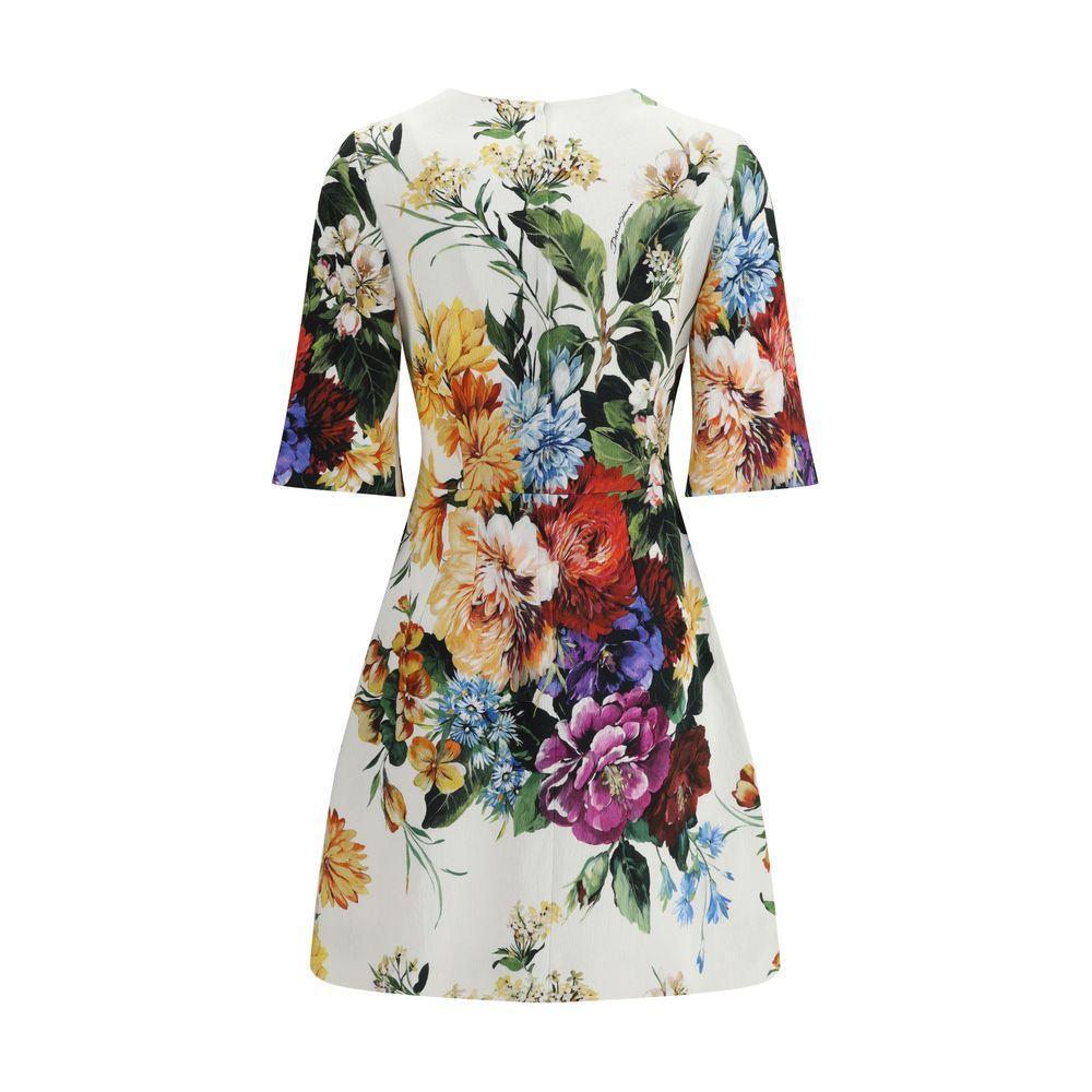 Dolce & Gabbana Bouquet-print midi Dress DO-F6TZRTFSRQUHA5PC-IT40 | M